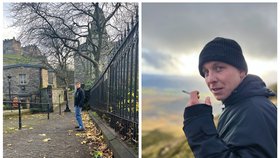 Režisér Vít Malota a herec Kryštof Bartoš i kvůli autentickému prožitku prošli Edinburgh i Skotsko jako takové křížem krážem.