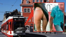 Skandál v Německu: Porno točili v tramvaji za bílého dne