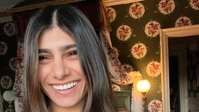 Slavná pornoherečka Mia Khalifa