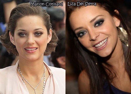 Herečka Marion Cotillard a Liza Del Sierra