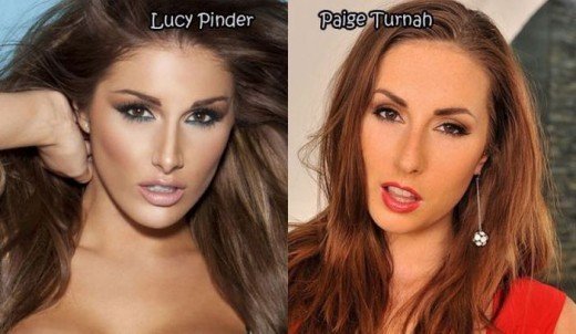 Lucy Pinder a Paige Turnash