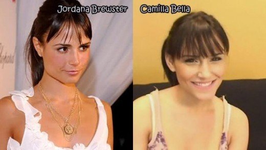 Herečka Jordana Brewster a Camilla Bella