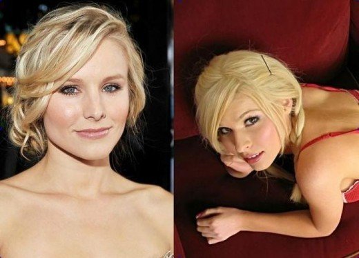 Herečka Kristen Bell a Kenzi Marie