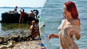 Sex na pláži znechutil turisty v Chorvatsku: Sténala tam pornohvězda
