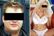 Pornohvězda Sharon Pink údajně týral její manžel Petr.