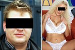 Pornohvězda Sharon Pink údajně týral její manžel Petr.