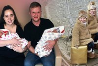 Unikát v Novém Jičíně: Druhá dvojčata v rodině! Ella a Laura (4) a nyní Linda a Emily