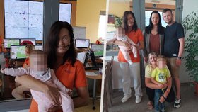 Operátorka Jana pomohla s překotným porodem malé Patricie: Rodina připravila dojemné setkání