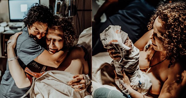 Snímky, které vám zlomí srdce: Fotografka zachytila porod mrtvého chlapečka