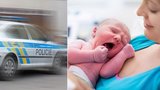 Ze strážců zákona porodníci: V policejním voze přišla na svět malá Valérie