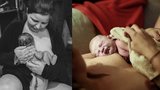 Syrové, něžné, plné síly: České ženy ukázaly své porodní fotky