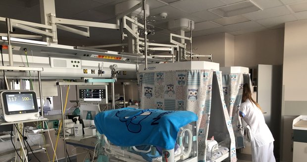 Ve vinohradské nemocnici pečují o předčasně narozená miminka. Nové oddělení pojme až šest dětí