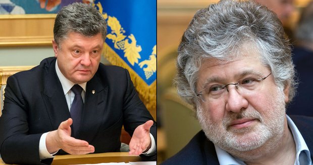 Ukrajinský prezident Porošenko odvolal oligarchu Kolomojského z postu gubernátora