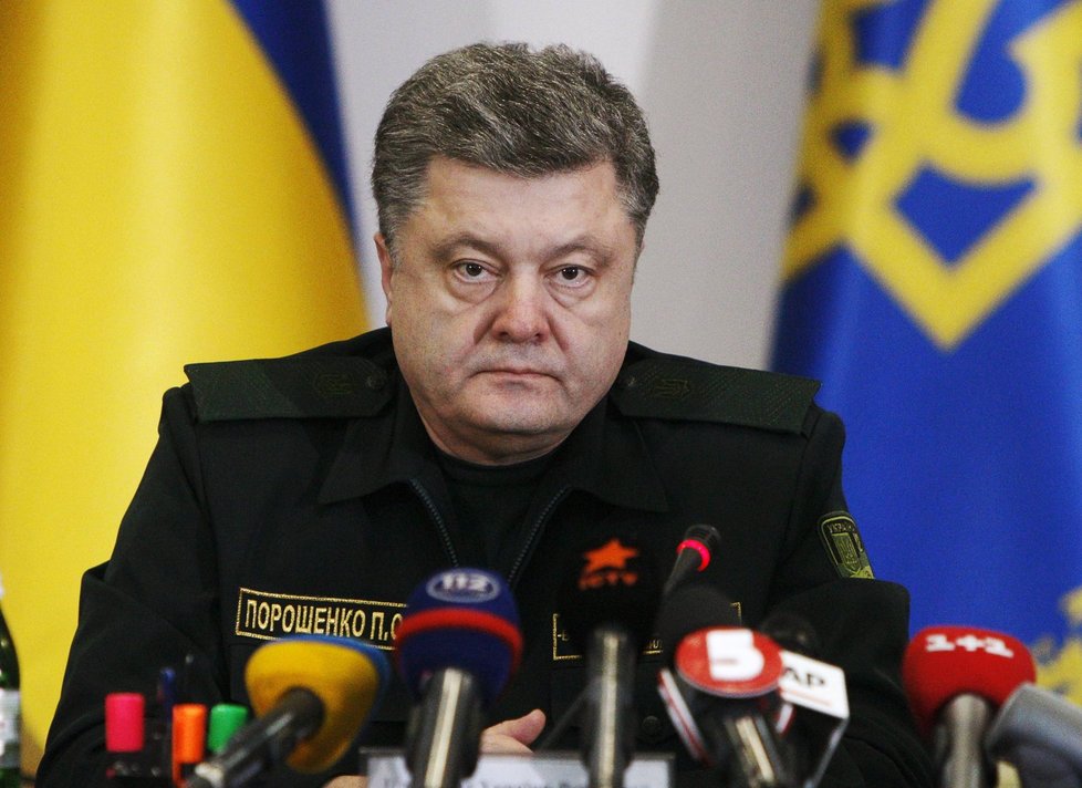 Ukrajinský prezident  Porošenko se Krymu nechce vzdát.