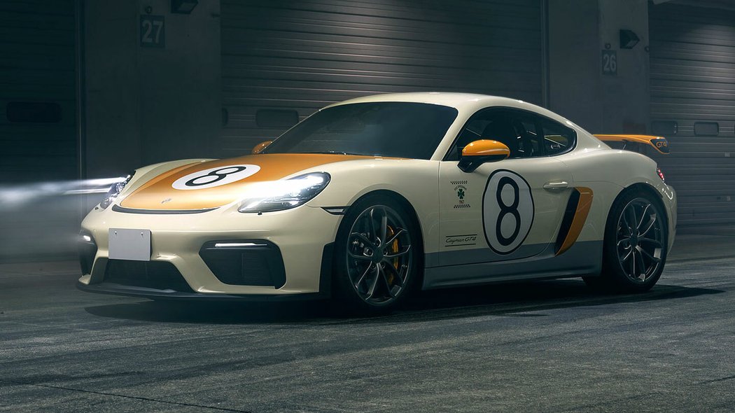 Porsche 718 Cayman GT4 Tribute to 906