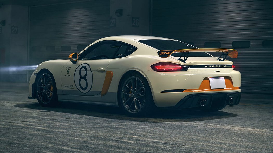 Porsche 718 Cayman GT4 Tribute to 906