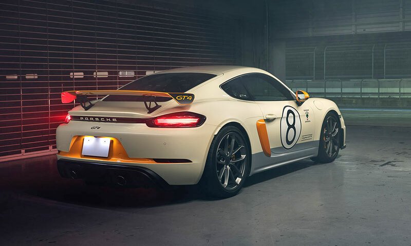 Porsche 718 Cayman GT4 Tribute to 906