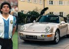 Porsche 911, které patřilo Maradonovi, se vydražilo za výrazně víc peněz, než se čekalo