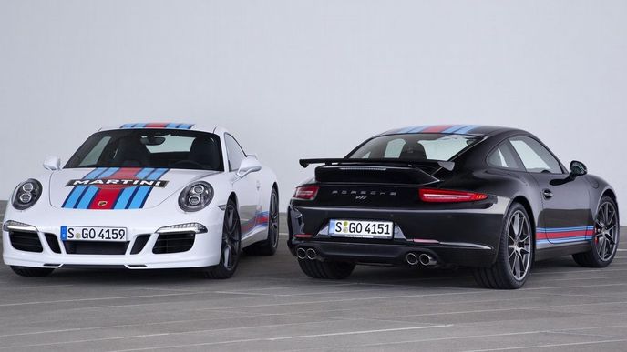 Porsche 911 Carrera S v barvách Martini Racing