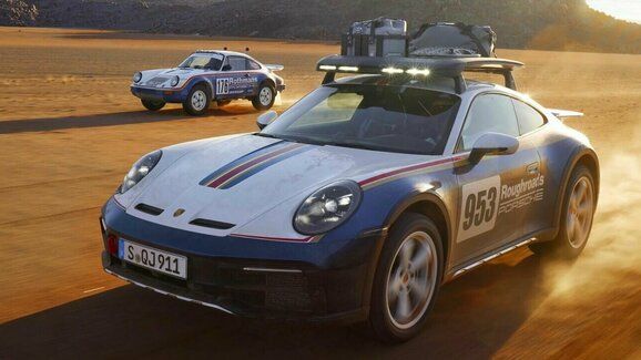 Porsche 911 Dakar představeno! Má 480 koní a podvozek jako SUV