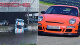 Automechanik zaparkoval porsche do kanálu: Myslíte, že přechlastal motor?