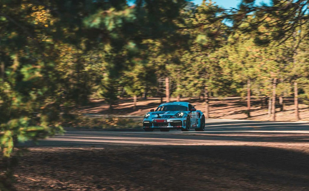 Porsche 911 Turbo S na Pikes Peak