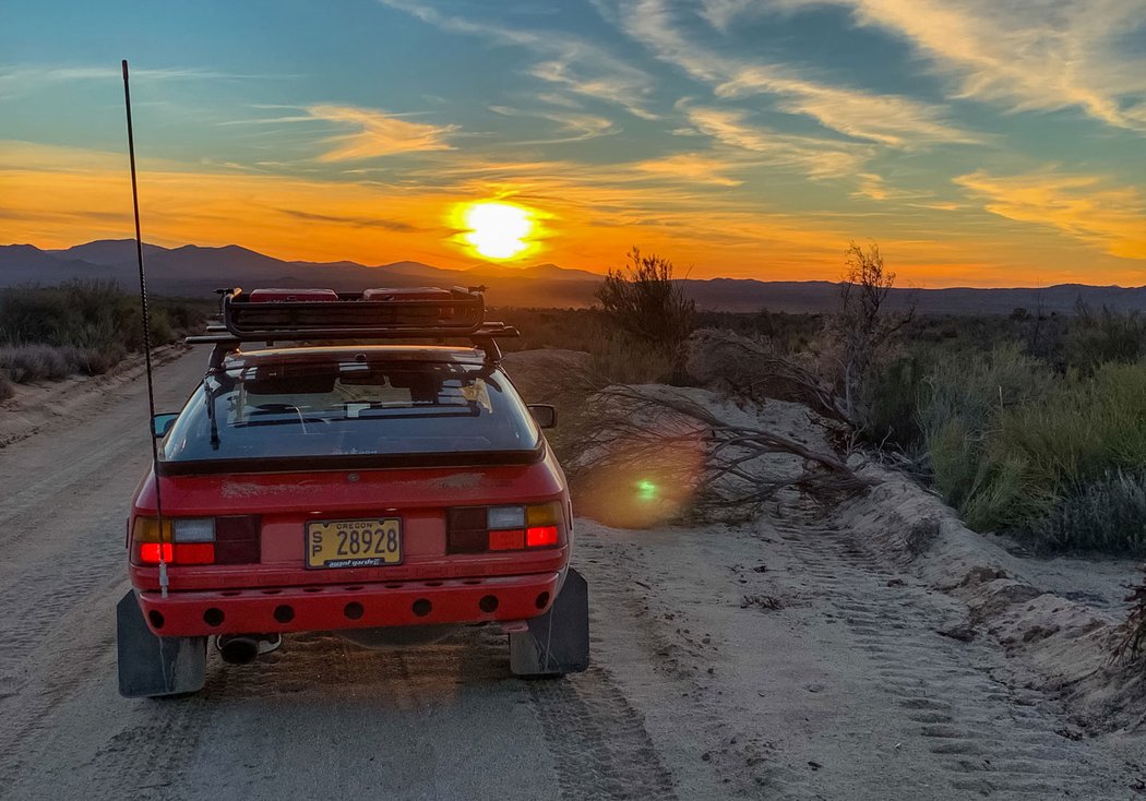 Porsche 924S Baja Rally Car