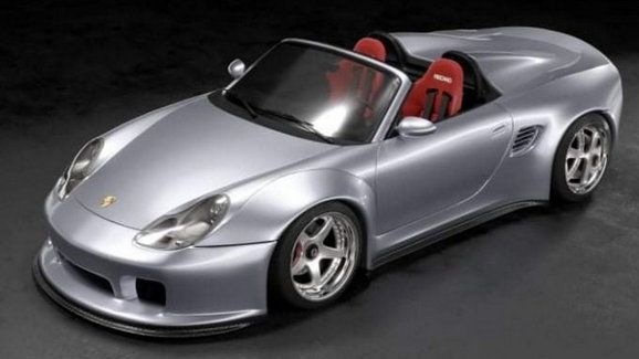 Body kit pro první generaci Boxsteru připomíná mnohem dražší modely Porsche