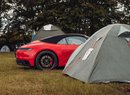 Porsche Employee Camp At Le Mans