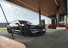 Porsche ukazuje luxusní způsob nabíjení na cestách. Navíc bez příplatku