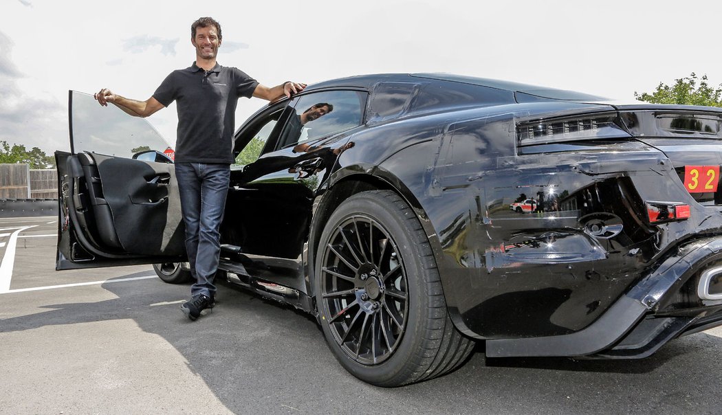 Mark Webber a Porsche Mission E