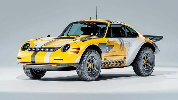 Speciál Porsche pro offroadové závody? Tento by měl 1000 elektrických koní