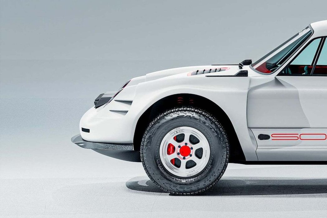 Porsche Rally Car