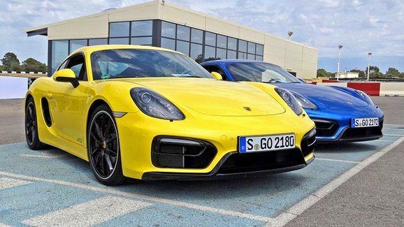 TEST Porsche Cayman GTS a Boxster GTS: První jízdní dojmy