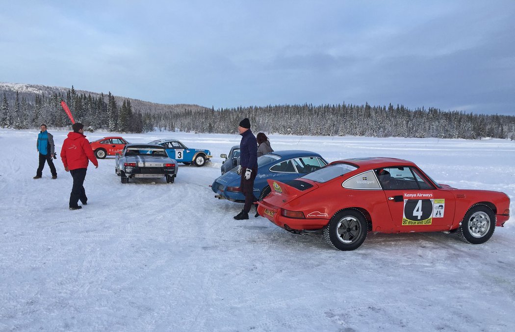 Porsche Below Zero Ice Driving