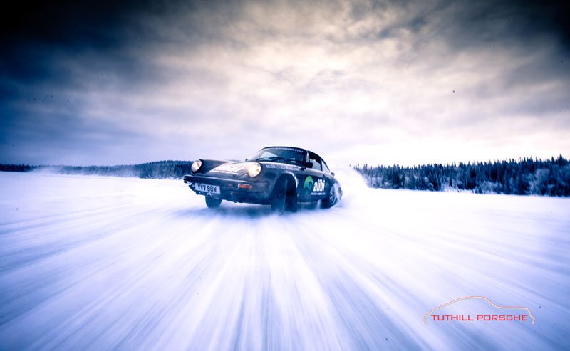 Porsche Below Zero Ice Driving