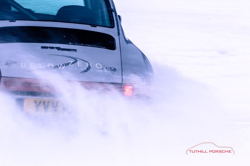 Porsche Below Zero Ice Driving