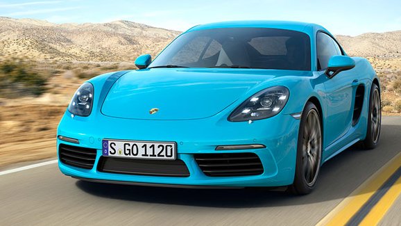 Porsche 718 Cayman: Přeplňované čtyřválce také pro kupé