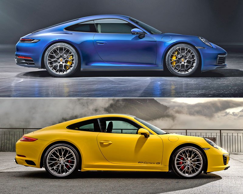 Porsche 911 (992) vs Porsche 911 (991)