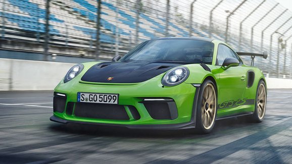 Porsche 911 GT3 RS nastupuje ve své nejvýkonnější a nejrychlejší podobě