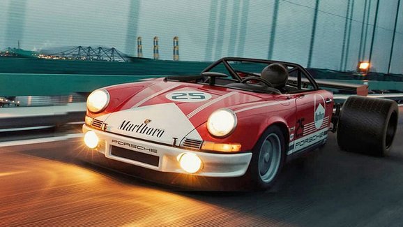 Kříženec Porsche 911 s monopostem F1 může vyvolat infarkt! 