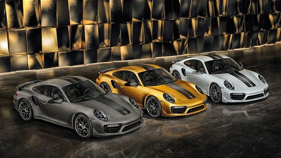 Porsche 911 Turbo S Exclusive Series: Limitka není jen zlatá