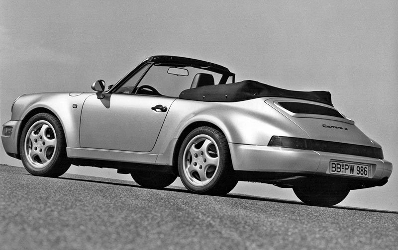 Porsche 911 Carrera 2 Cabriolet Turbo-look (1992)