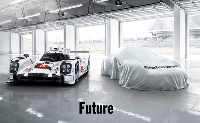 Porsche ukázalo nový sportovní vůz pod plachtou. Co to bude?