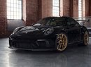 Porsche 911 GT3 RS: Manufaktura Exclusive umí ostrou 911 v černé a zlaté
