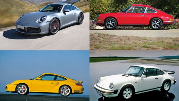 Prohlédněte si všechna Porsche 911 od první 901 až nejnovější 992 v obrovské galerii