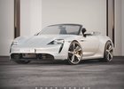 Instagramový designér ukazuje, jak by mohlo vypadat Porsche Taycan Cabriolet
