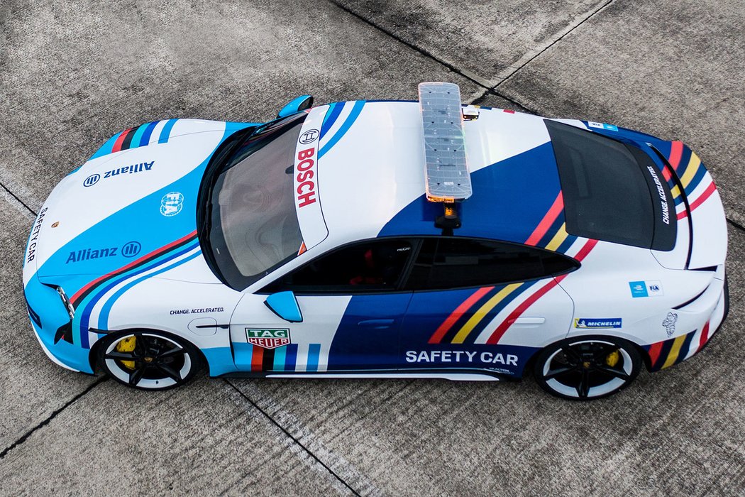 Porsche Taycan Turbo S Formula E Safety Car