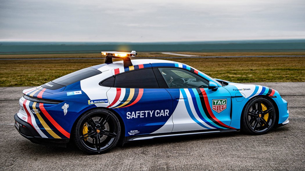 Porsche Taycan Turbo S Formula E Safety Car