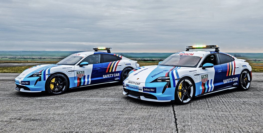 Porsche Taycan Turbo S Formula E Safety Car